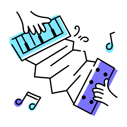 fisarmonica Generic color lineal-color icona
