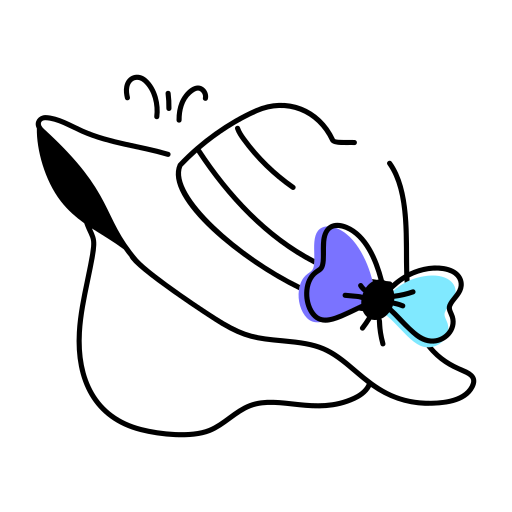 모자 Generic color lineal-color icon