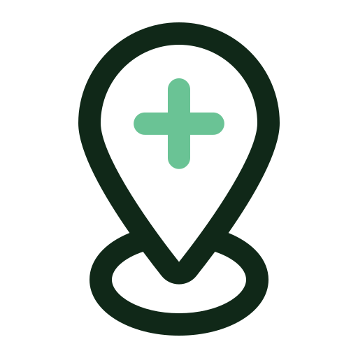 Medical center Generic color outline icon