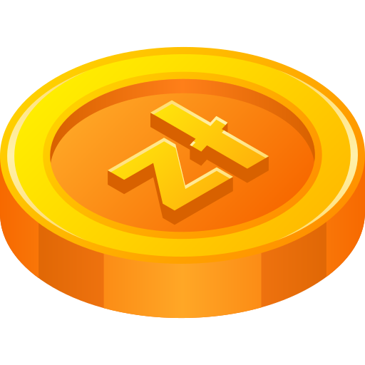 Zloty Generic gradient fill icon