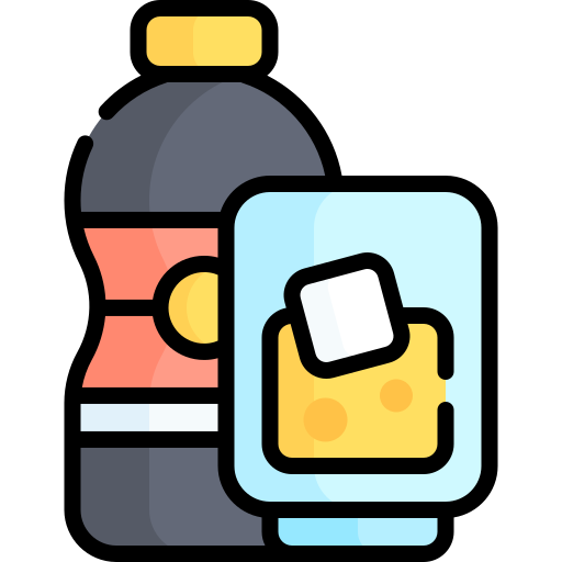 Soft drink Kawaii Lineal color icon