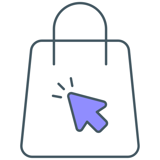 online einkaufen Generic color lineal-color icon
