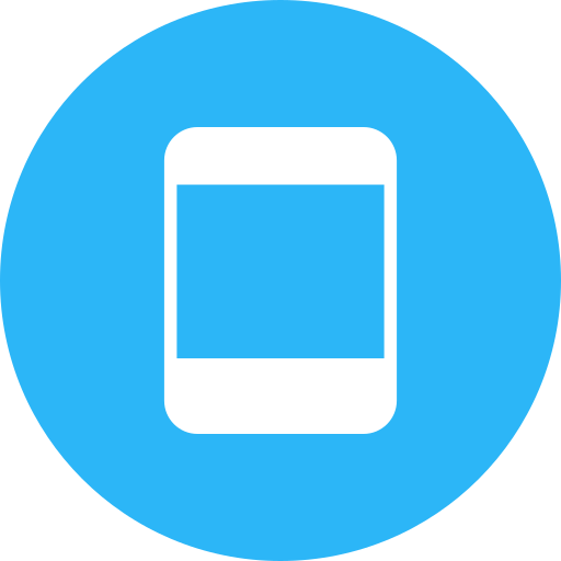 モバイル Generic color fill icon