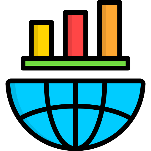 Глобальный рынок Generic color lineal-color иконка