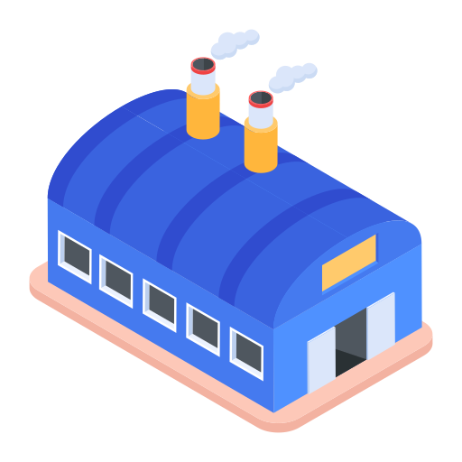 Factory plant Generic color fill icon