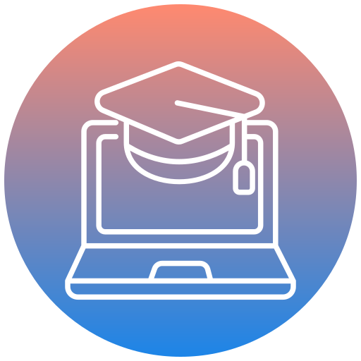 e-learning Generic gradient fill icon