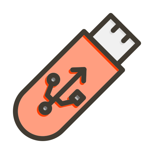 flash drive Generic color lineal-color icon