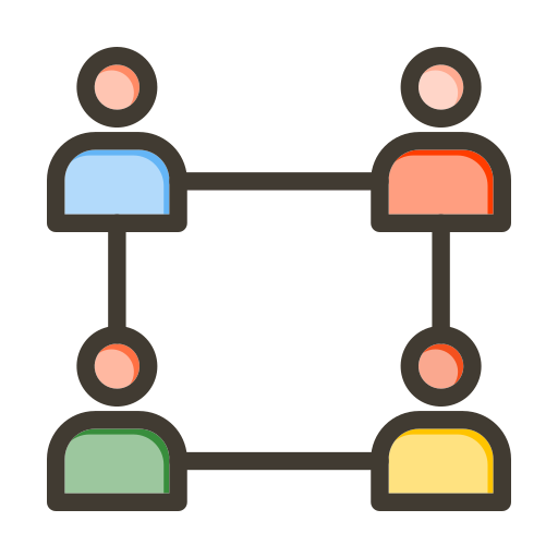comunità Generic color lineal-color icona