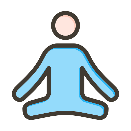 yoga Generic color lineal-color icon