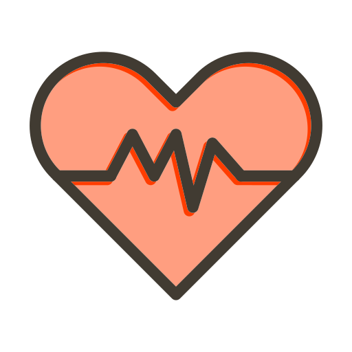 Heart rate Generic color lineal-color icon