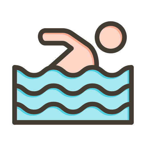Плавание Generic color lineal-color иконка