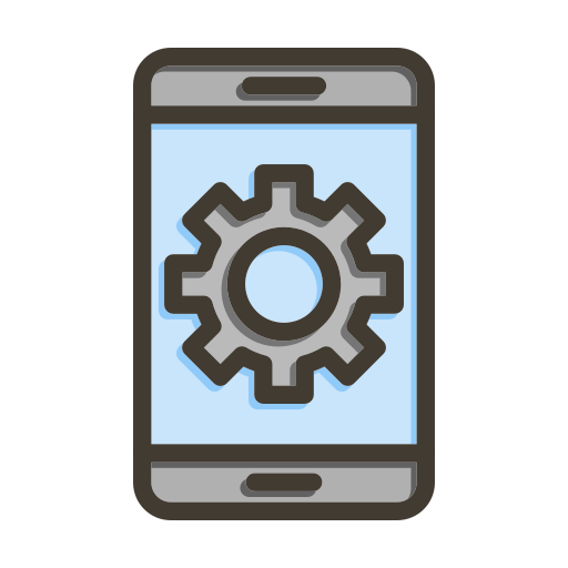 Mobilephone Generic color lineal-color icon