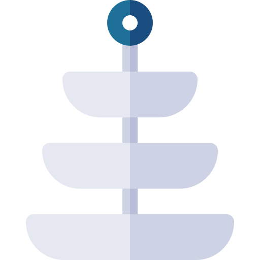 servierständer Basic Rounded Flat icon