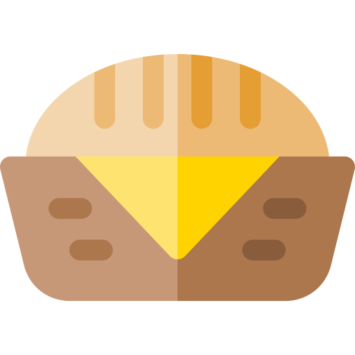 パン Basic Rounded Flat icon