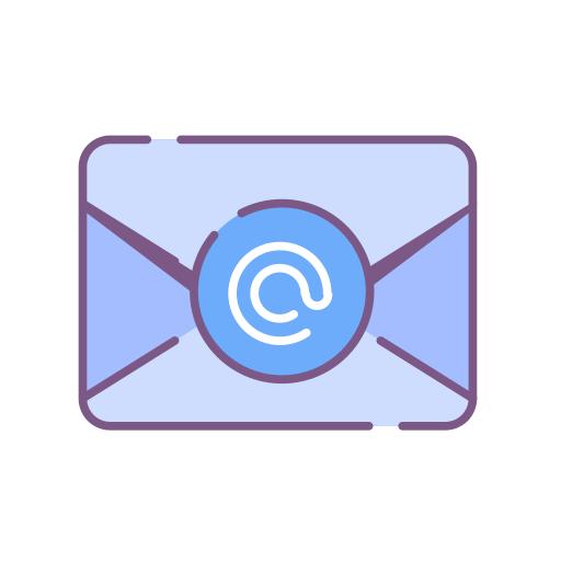 e-mail Generic color lineal-color icoon