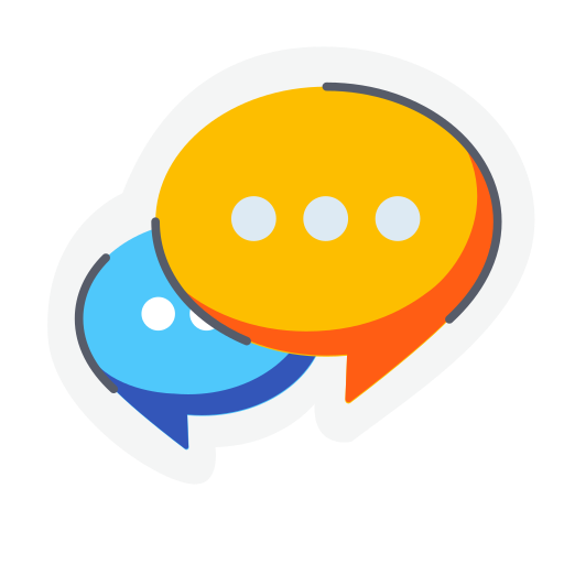 chats Generic color fill icon