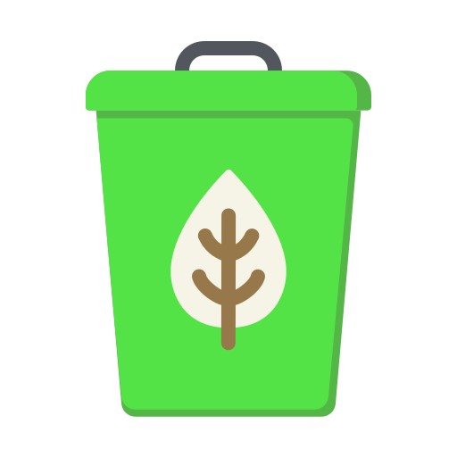 bolsa de basura Generic color fill icono