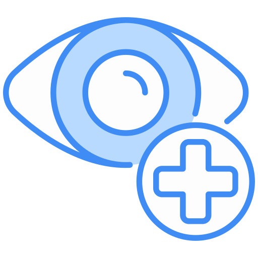 oftalmología Generic color lineal-color icono