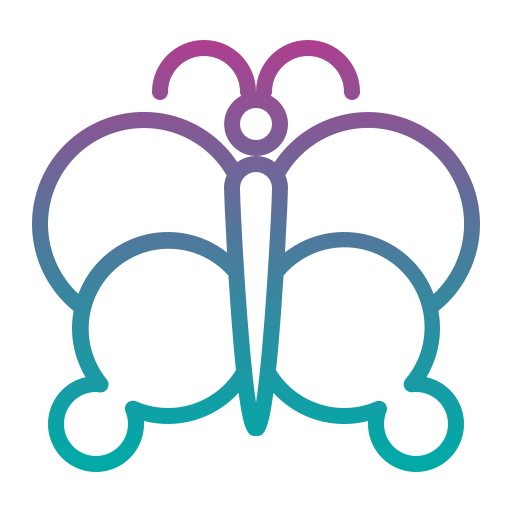 Butterfly Generic gradient outline icon