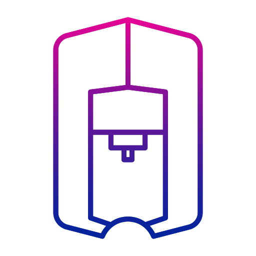 Water purify Generic gradient outline icon