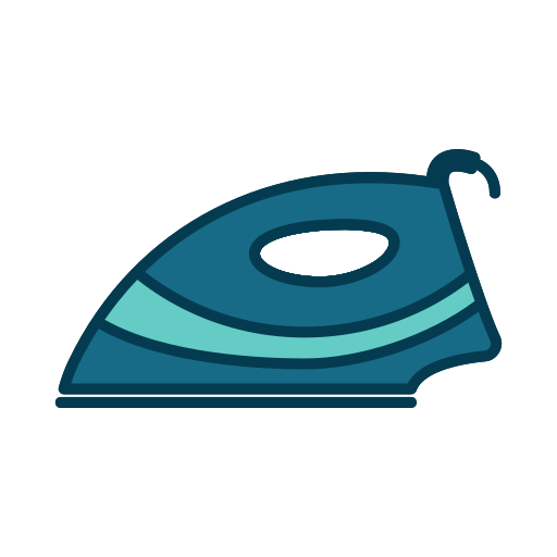Steam iron Generic color lineal-color icon