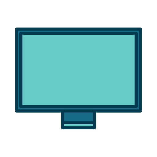 Tv Generic color lineal-color icon
