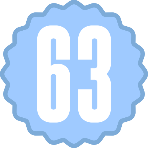 Sixty three Generic color fill icon