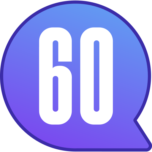 sesenta Generic gradient lineal-color icono