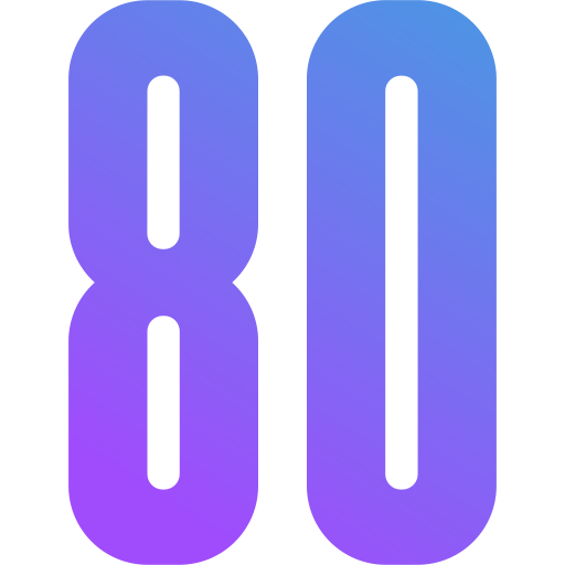 80 Generic gradient fill icona