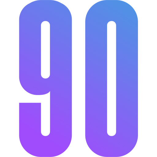 90 Generic gradient fill Icône