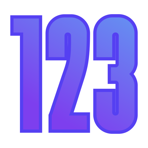 123 Generic gradient lineal-color ikona