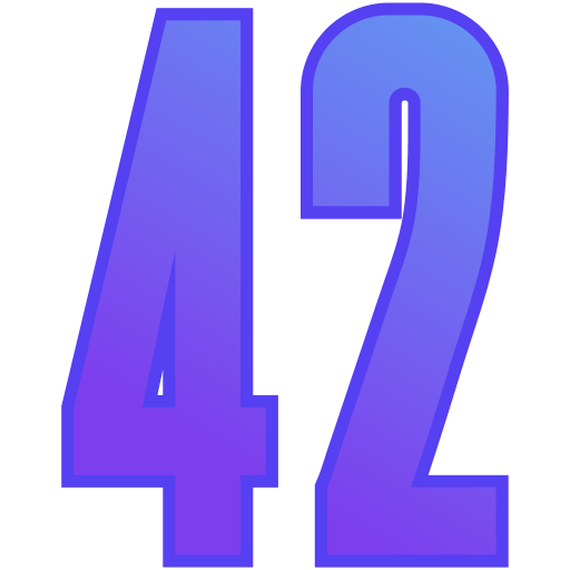 42 Generic gradient lineal-color icono