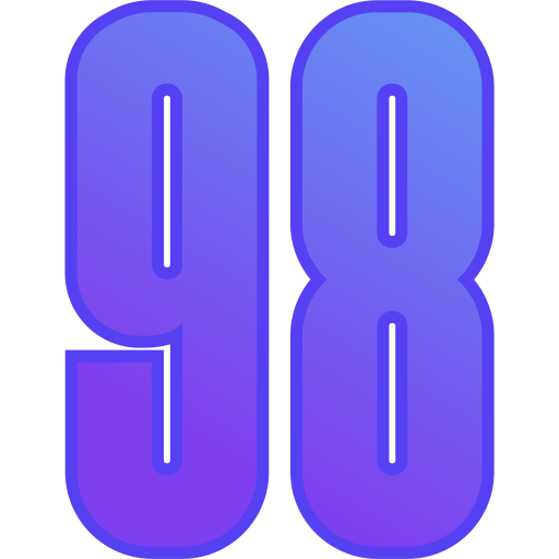 98 Generic gradient lineal-color icono