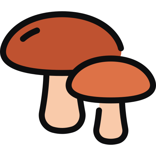 Mushrooms Generic color lineal-color icon