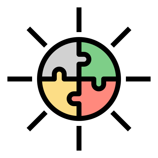 기술 개발 Generic color lineal-color icon