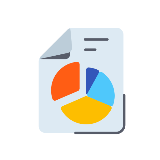 Report document Generic color fill icon