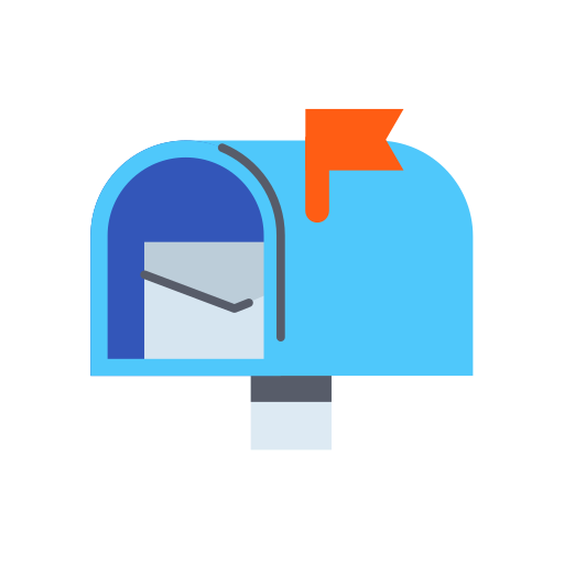 brievenbussen Generic color fill icoon