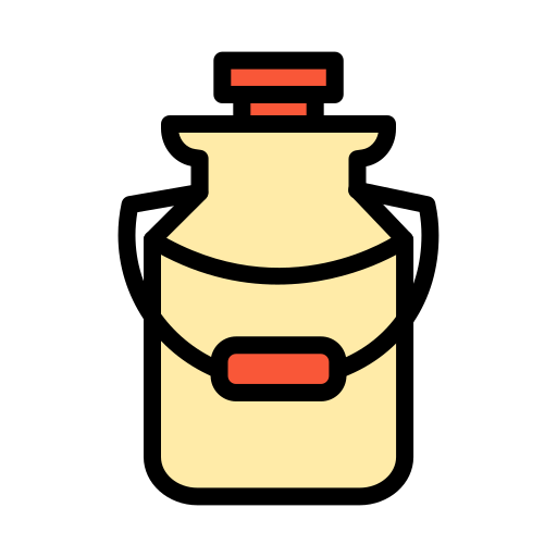 zbiornik na mleko Generic color lineal-color ikona