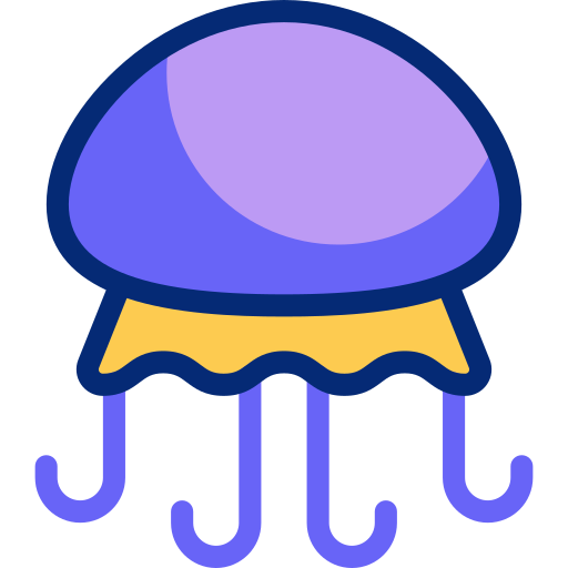 Jellyfish Basic Accent Lineal Color icon