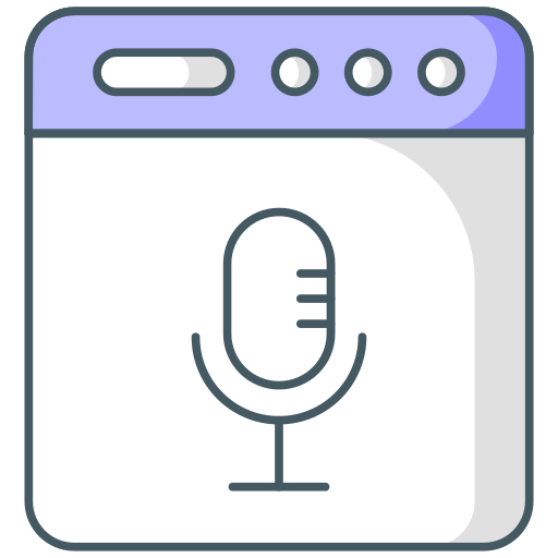 micrófono Generic color lineal-color icono