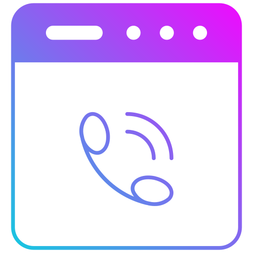 Телефон Generic gradient fill иконка