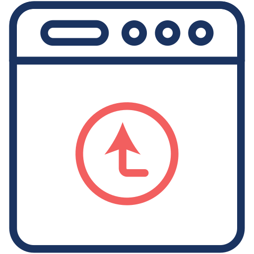 Upload Generic color outline icon