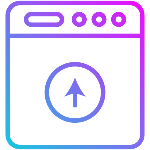 업로드 Generic gradient outline icon