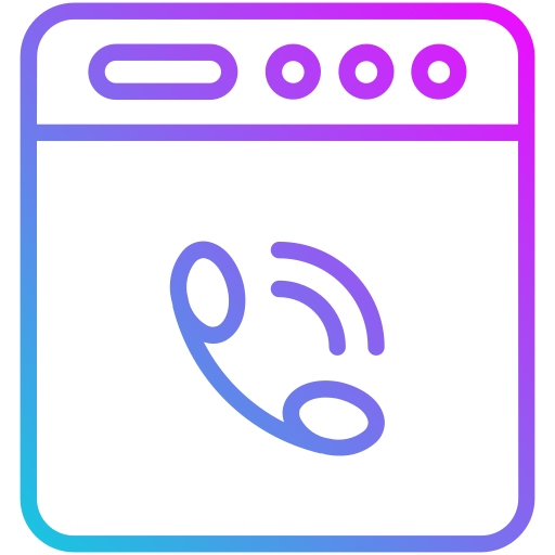 telefon Generic gradient outline icon