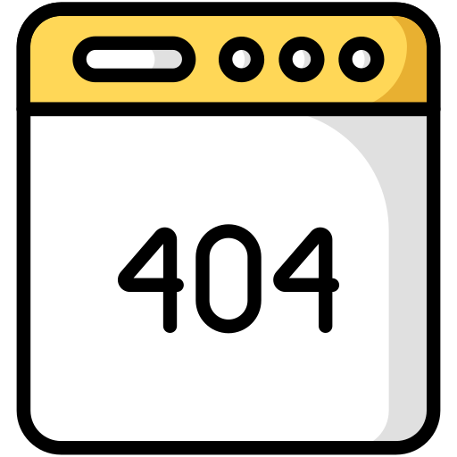 404エラー Generic color lineal-color icon