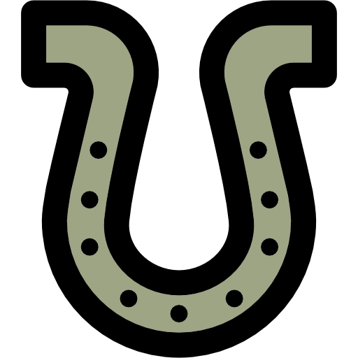 herradura Curved Lineal color icono