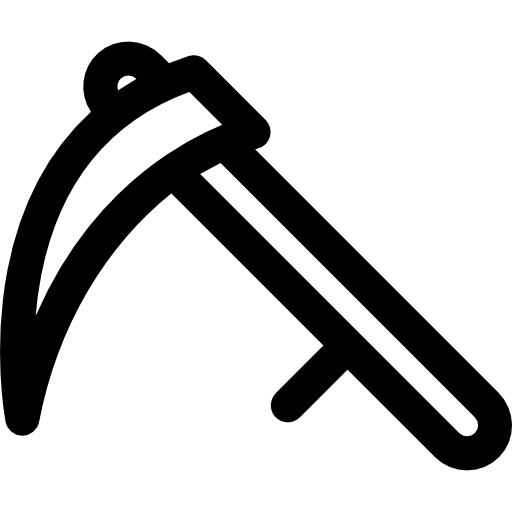 Scythe Curved Lineal icon