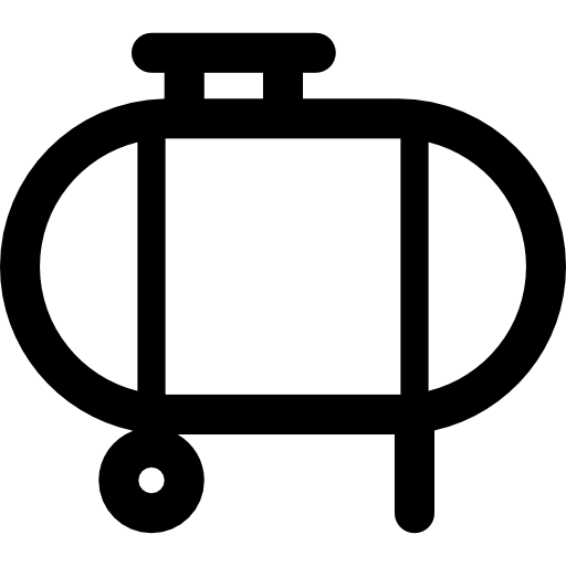 czołg Curved Lineal ikona