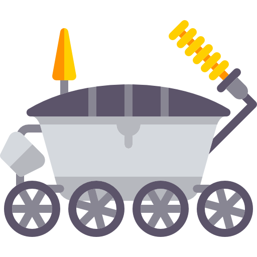 Moon rover Special Flat icon