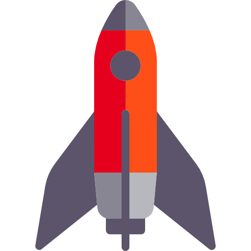 cohete espacial Special Flat icono